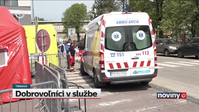 Dobrovoľníci v službe