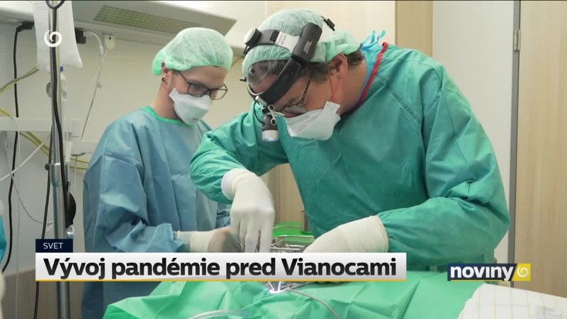 Vývoj pandémie pred Vianocami