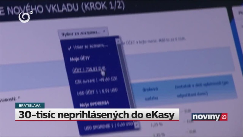 30-tisíc neprihlásených do eKasy