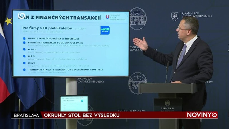 OKRÚHLY STÔL BEZ VÝSLEDKU