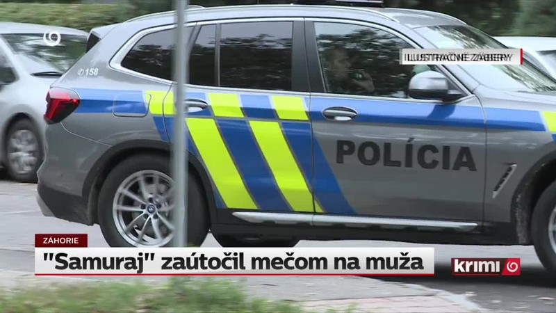 "Samuraj" zaútočil mečom na muža