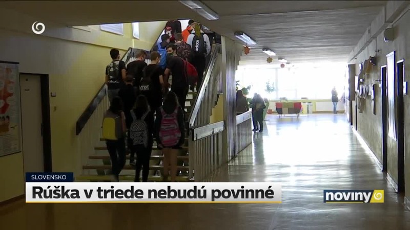 Rúška v triede nebudú povinné