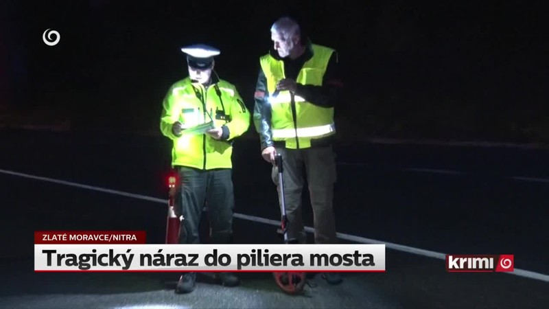 Tragický náraz do piliéra mosta