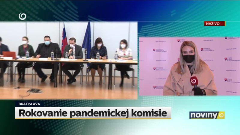 Rokovanie pandemickej komisie