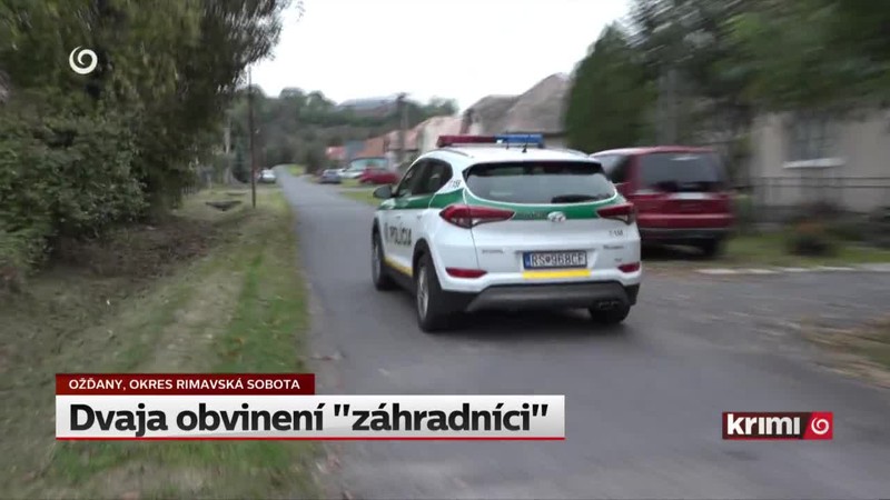 Dvaja obvinení "záhradníci"