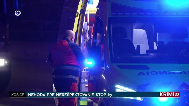 NEHODA PRE NEREŠPEKTOVANIE STOP-ky