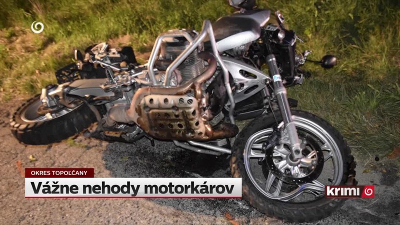 Vážne nehody motorkárov