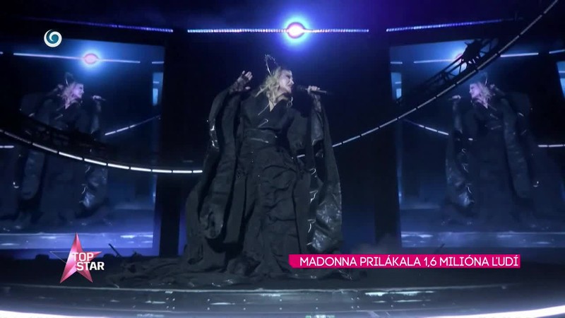 MADONNA PRILÁKALA 1,6 MILIÓNA ĽUDÍ