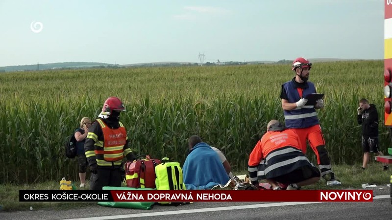 VÁŽNA DOPRAVNÁ NEHODA