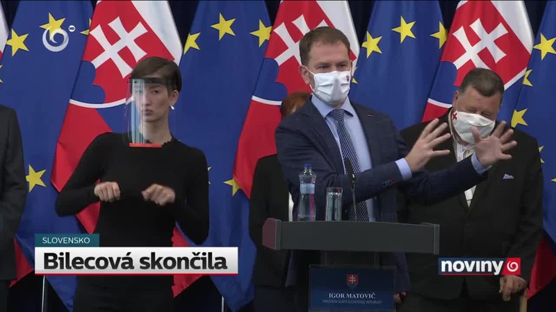 Bilecová skončila