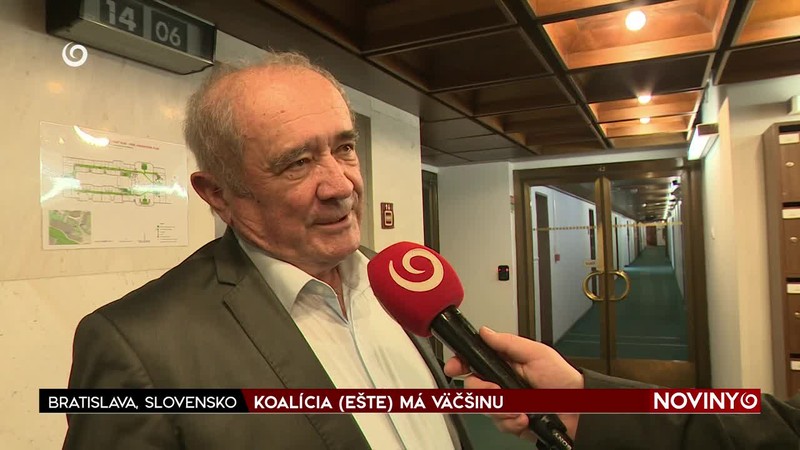 KOALÍCIA (EŠTE) MÁ VÄČŠINU
