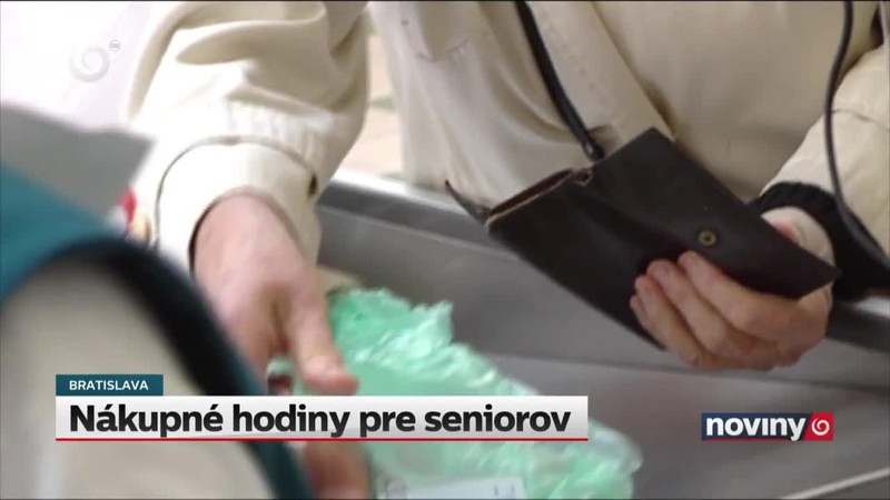 Nákupné hodiny pre seniorov