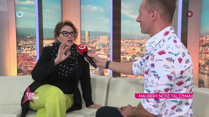 Mauréry nosí talizman