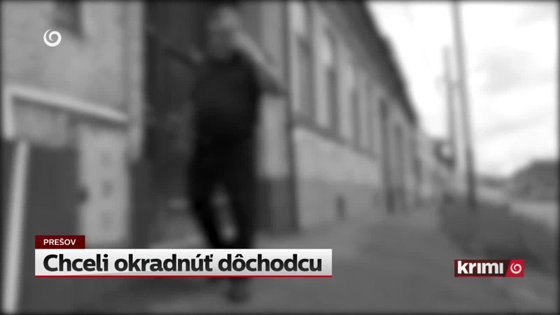 Chceli okradnúť dôchodcu