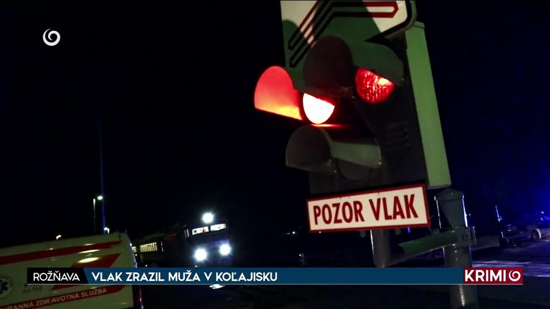 VLAK ZRAZIL MUŽA V KOĽAJISKU