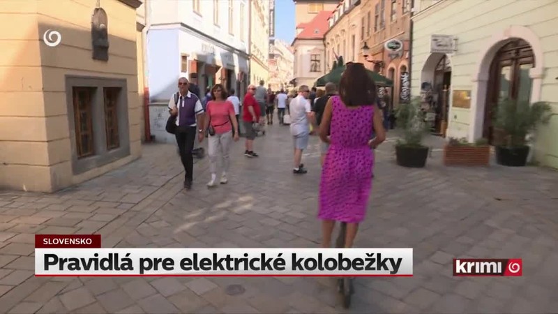 Pravidlá pre elektrické kolobežky