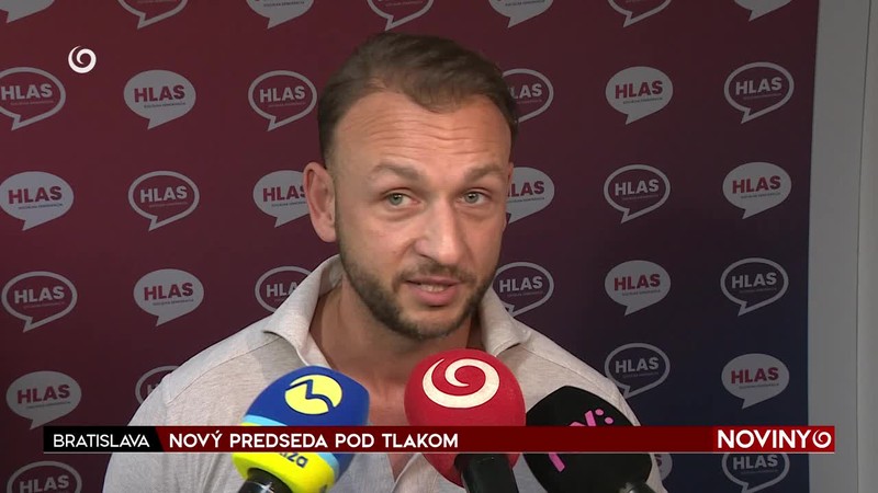 NOVÝ PREDSEDA POD TLAKOM