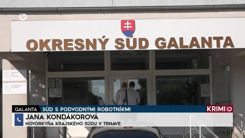 SÚD S PODVODNÝMI ROBOTNÍKMI