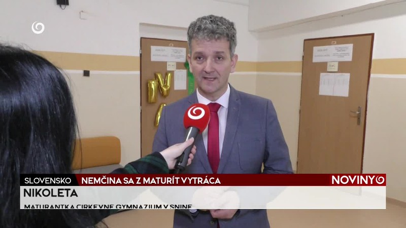 NEMČINA SA Z MATURÍT VYTRÁCA