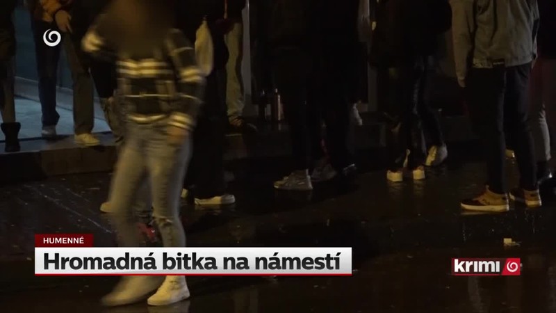 Hromadná bitka na námestí