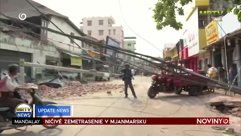 NIČIVÉ ZEMETRASENIE V MJANMARSKU