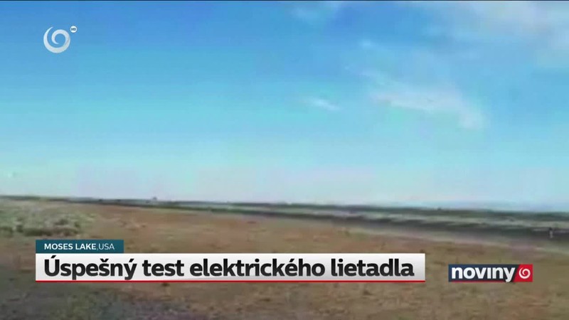 Úspešný test elektrického lietadla
