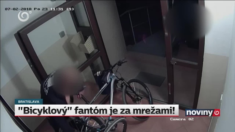 "Bicyklový" fantóm je za mrežami!