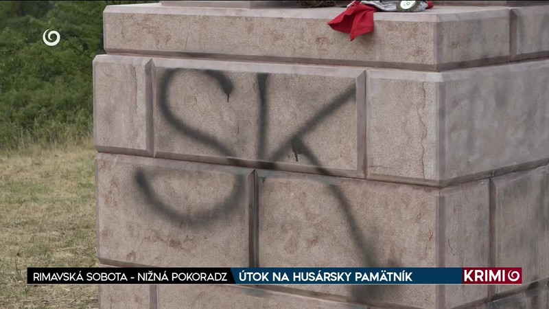 ÚTOK NA HUSÁRSKY PAMÄTNÍK