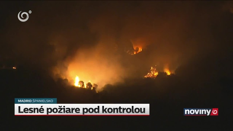 Lesné požiare pod kontrolou