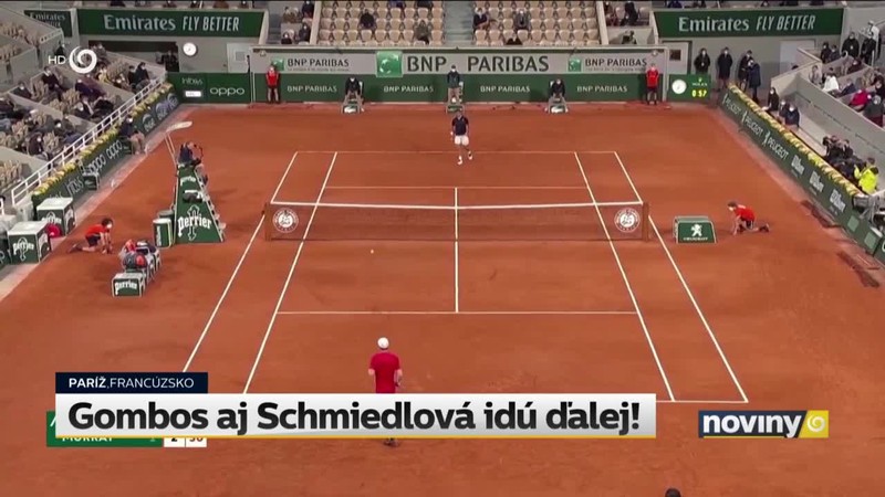 Gombos aj Schmiedlová idú ďalej!