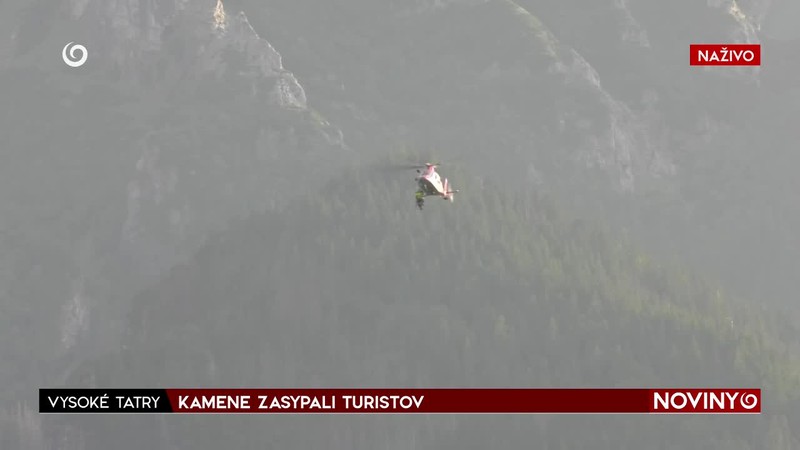 KAMENE ZASYPALI TURISTOV