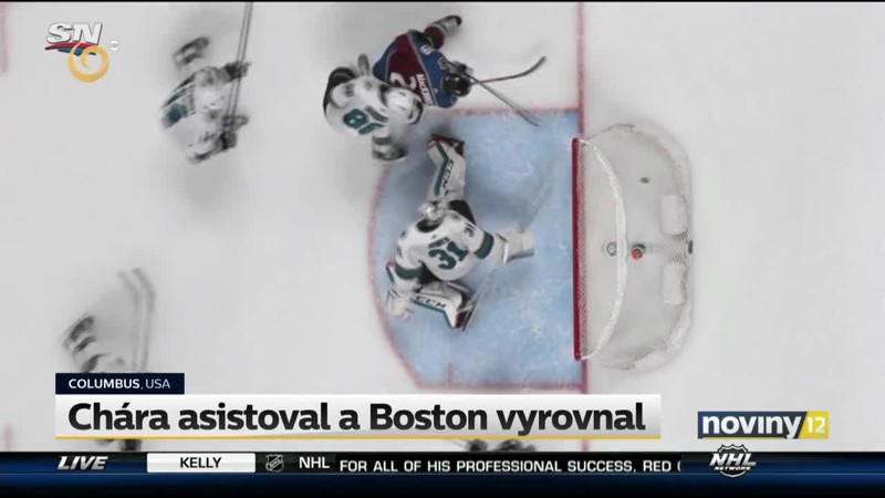 Chára asistoval a Boston vyrovnal