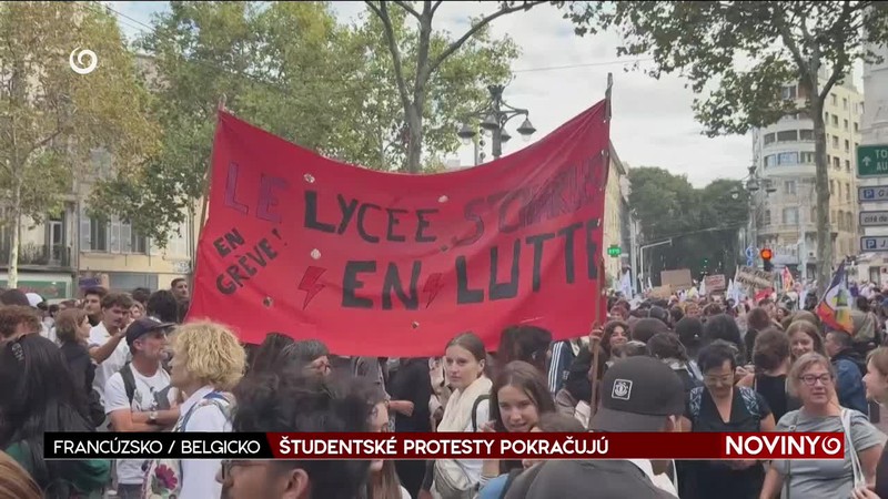 ŠTUDENTSKÉ PROTESTY POKRAČUJÚ