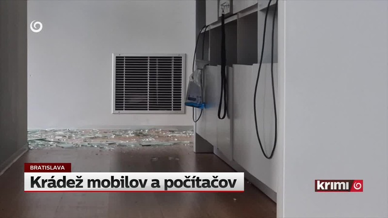 Krádež mobilov a počítačov