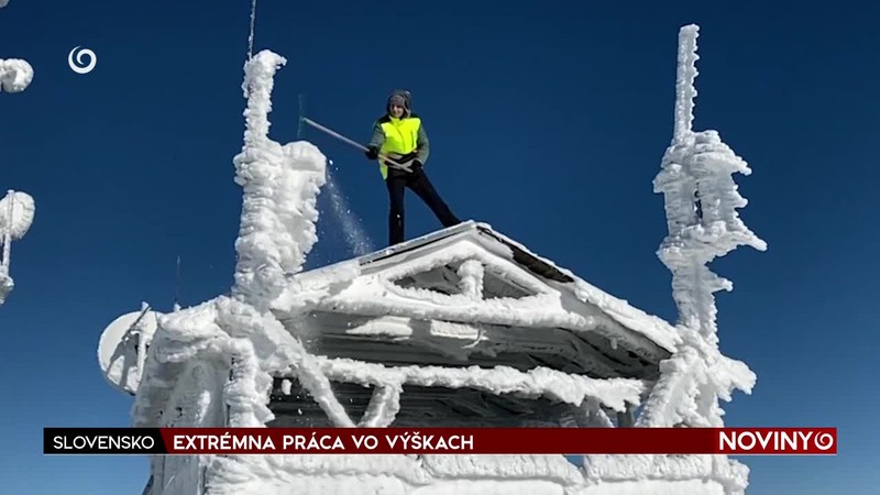 EXTRÉMNA PRÁCA VO VÝŠKACH