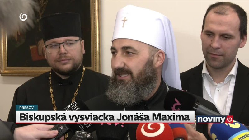 Biskupská vysviacka Jonáša Maxima