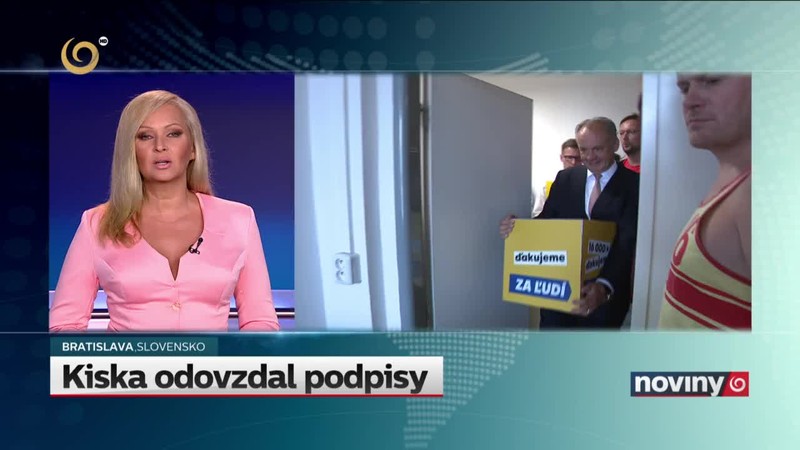 Kiska odovzdal podpisy