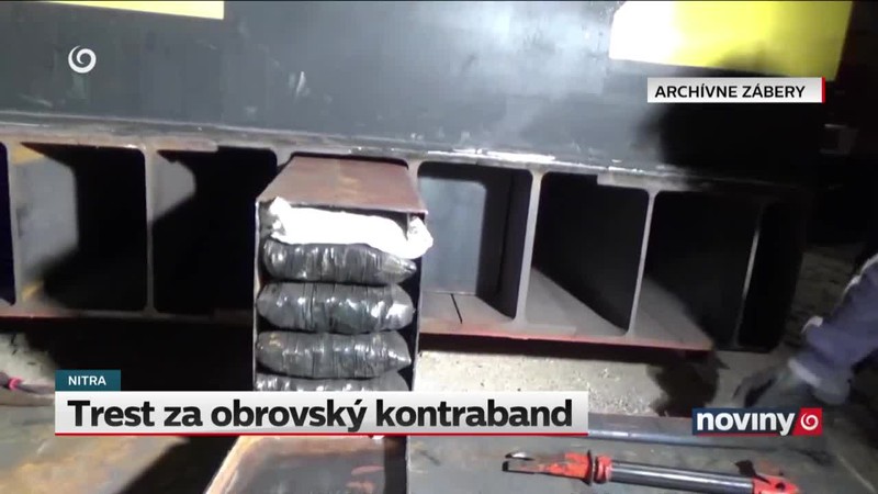Trest za obrovský kontraband