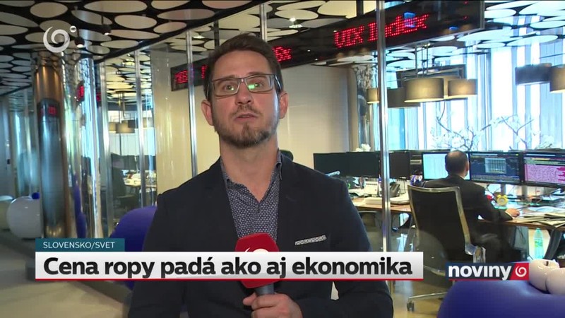 Cena ropy padá ako aj ekonomika