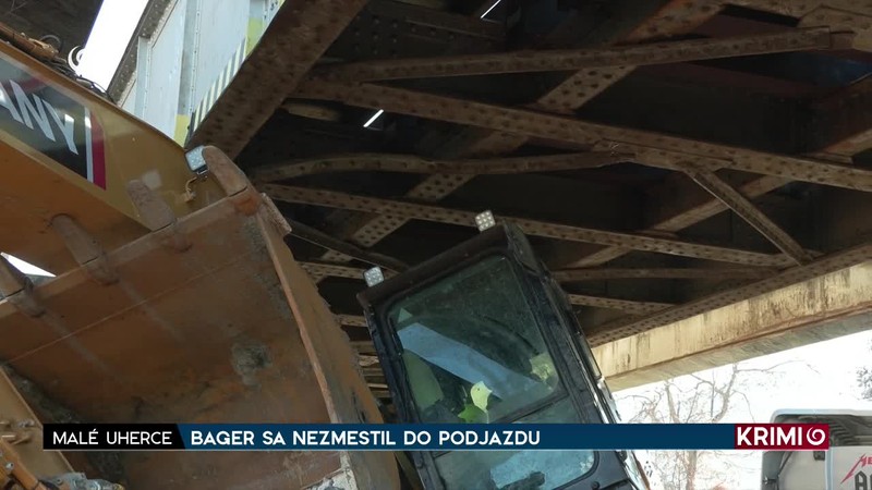 BAGER SA NEZMESTIL DO PODJAZDU