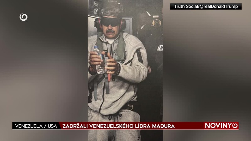 ZADRŽALI VENEZUELSKÉHO LÍDRA MADURA