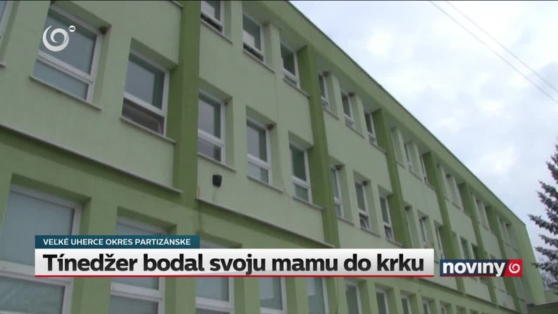 Tínedžer bodal svoju mamu do krku