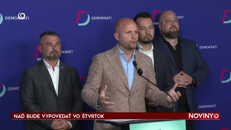 NAĎ BUDE VYPOVEDAŤ VO ŠTVRTOK