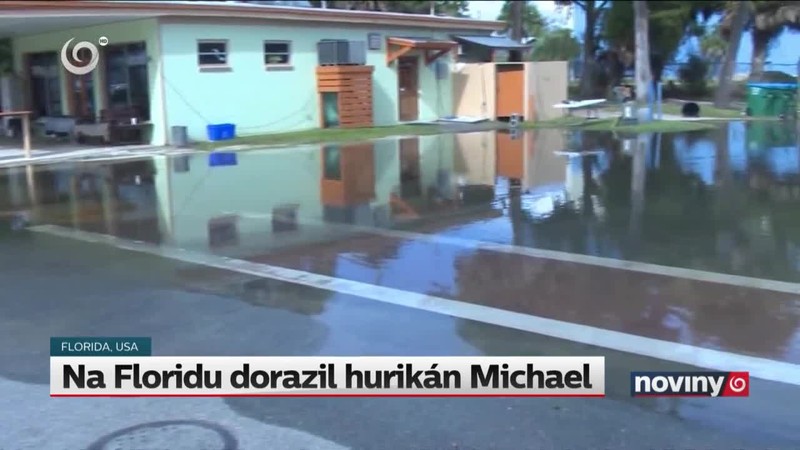 Na Floridu dorazil hurikán Michael