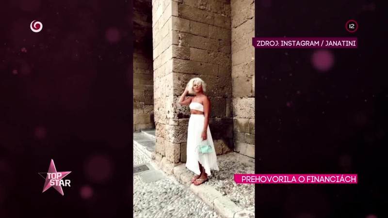 Prehovorila o financiách