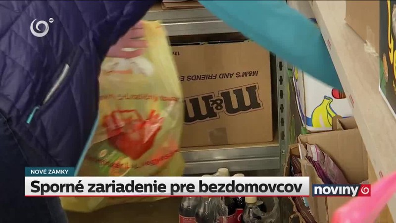 Sporné zariadenie pre bezdomovcov