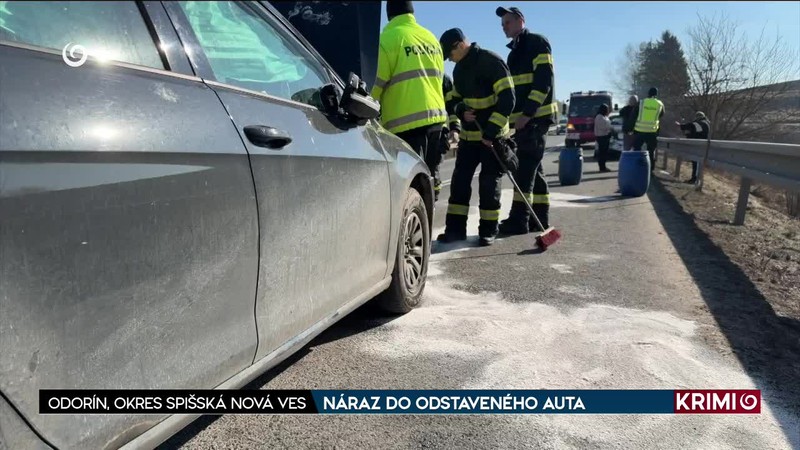 NÁRAZ DO ODSTAVENÉHO AUTA