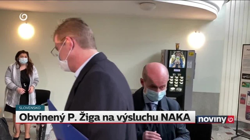 Obvinený P. Žiga na výsluchu NAKA