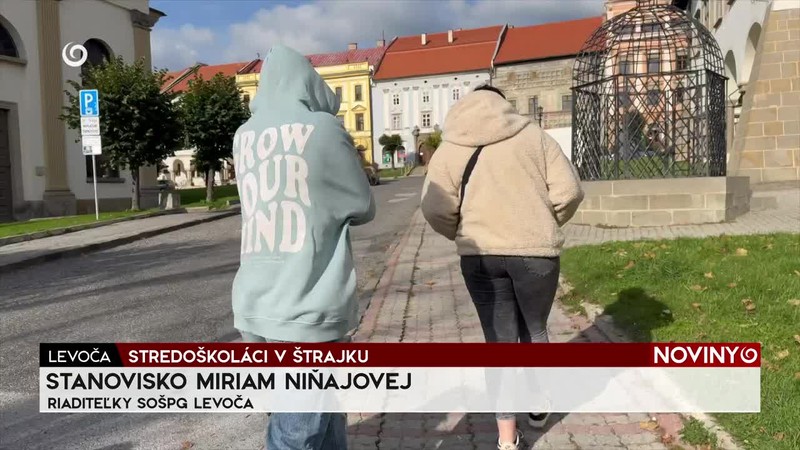 STREDOŠKOLÁCI V ŠTRAJKU