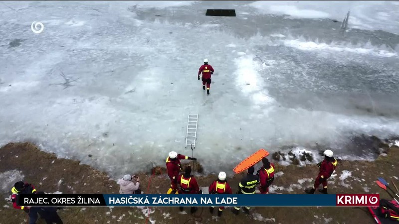 HASIČSKÁ ZÁCHRANA NA ĽADE